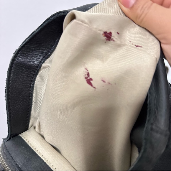 American Leather Co Liberty Shopper Bag Purse Black - Picture 4 of 8